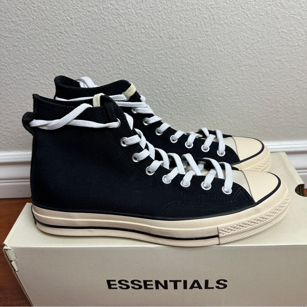Converse Chuck Taylor All Star 70 Hi Fear Of God Black Natural Size 10 - Picture 4 of 9